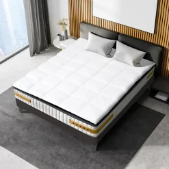 Bellecour Surmatelas 6 cm Tranquilité 180x200 cm Duvet et plumettes de canard neuf Outlet
