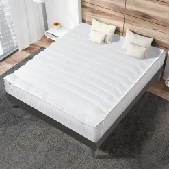 Bellecour Surmatelas 4 cm Wellness 180x200 cm Fibres creuses polyester