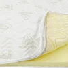 Vente-unique Surmatelas 180 x 200 cm mémoire de forme coutil aloe vera ép.5cm - ANTASSE de NATUREA Discount