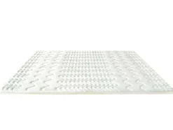 Vente-unique Surmatelas 140 x 190 cm mémoire de forme coutil aloe vera ép.5cm - ANTASSE de NATUREA