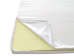 Vente-unique Surmatelas 140 x 190 cm mémoire de forme coutil aloe vera ép.5cm - ANTASSE de NATUREA