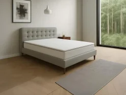 Vente-unique Surmatelas 140 x 190 cm mémoire de forme déhoussable ép.5cm - NAJOON de YSMÉE
