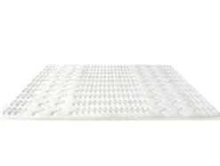 Vente-unique Surmatelas 160 x 200 cm mémoire de forme coutil aloe vera ép.5cm - ANTASSE de NATUREA