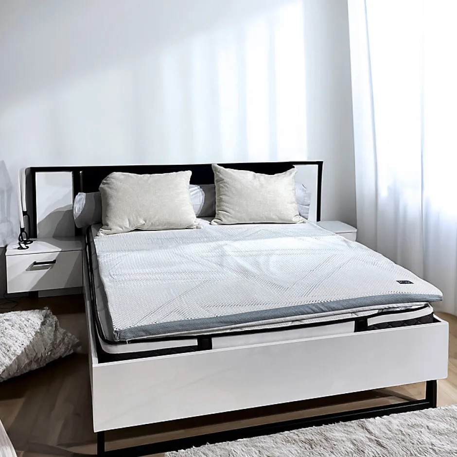Meubletmoi Surmatelas 180 x 200 cm mousse mémoire de forme et gel AirFeel™ - LUNA