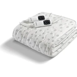 Imetec Surmatelas Chauffant - - 2 Places Adapto, 150x160 cm - 6 Températures Chauffage Rapide - 100 Coton - Température Constante