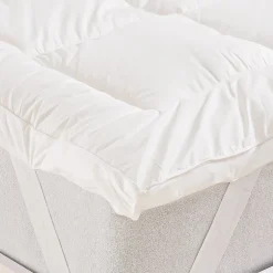 Sensei Maison Surmatelas de confort 3 cm percale de coton 700 g/m² 160x200 cm CONFORT SOFT