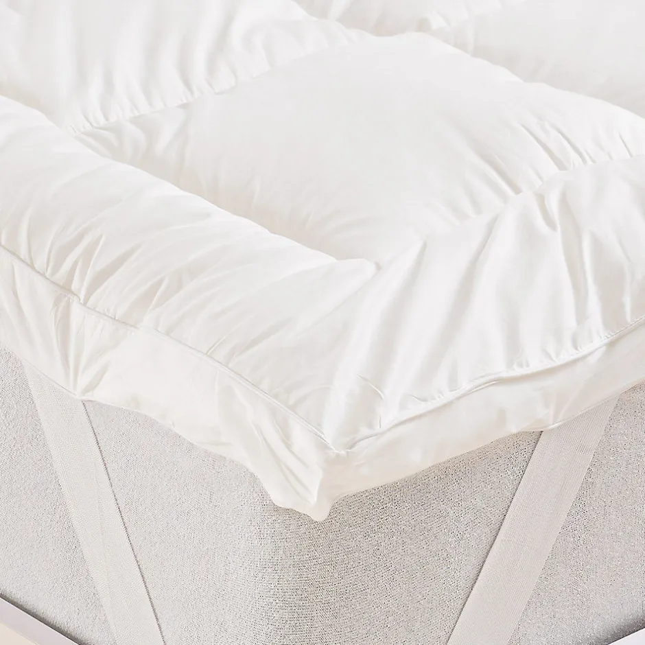 Sensei Maison Surmatelas de confort 5 cm percale de coton 1100 g/m² 160x200 cm COZY CONFORT Hot