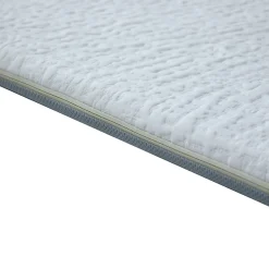 Idliterie Surmatelas déhoussable mousse à mémoire forme 50kg/m3 80x200
