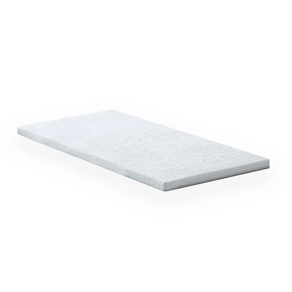 Idliterie Surmatelas déhoussable mousse à mémoire forme 50kg/m3 90x200