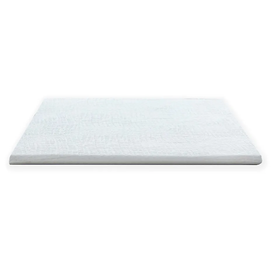 Idliterie Surmatelas déhoussable mousse à mémoire forme 50kg/m3 180x200