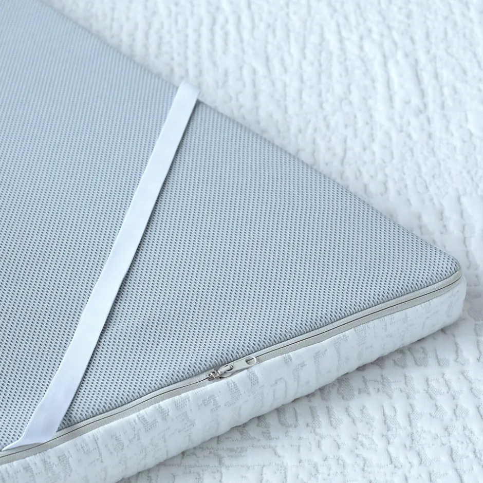 Idliterie Surmatelas déhoussable mousse à mémoire forme 50kg/m3 180x200