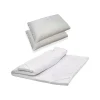 Talamo Italia Surmatelas double Sagittaire, Ensemble matelas avec oreillers, Surmatelas en mousse à mémoire de forme, 140x190xh5 cm