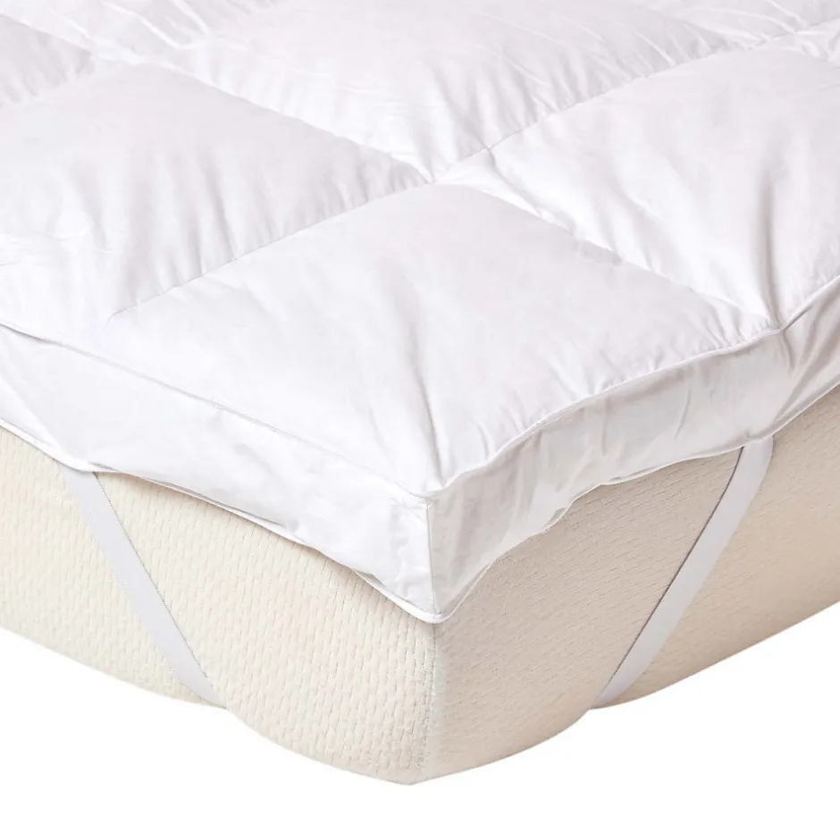 Homescapes Surmatelas en plumes d'oies, 140 x 190 cm -