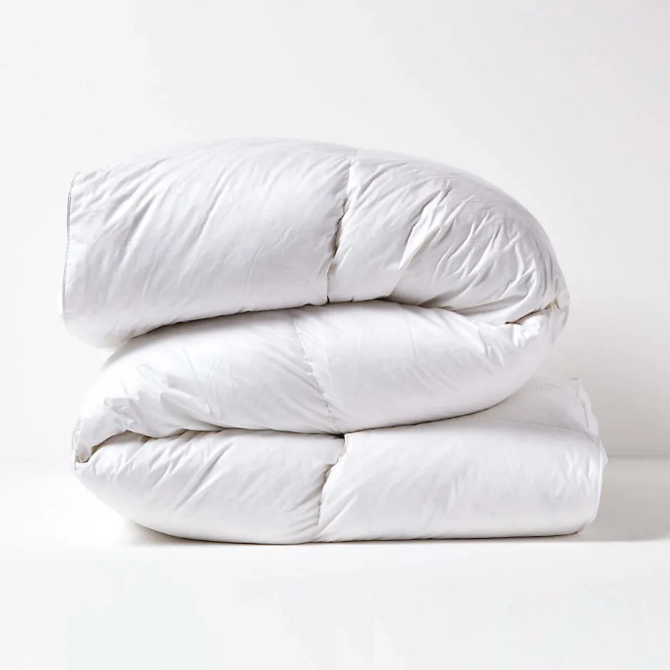 Homescapes Surmatelas en plumes d'oies, 140 x 190 cm -
