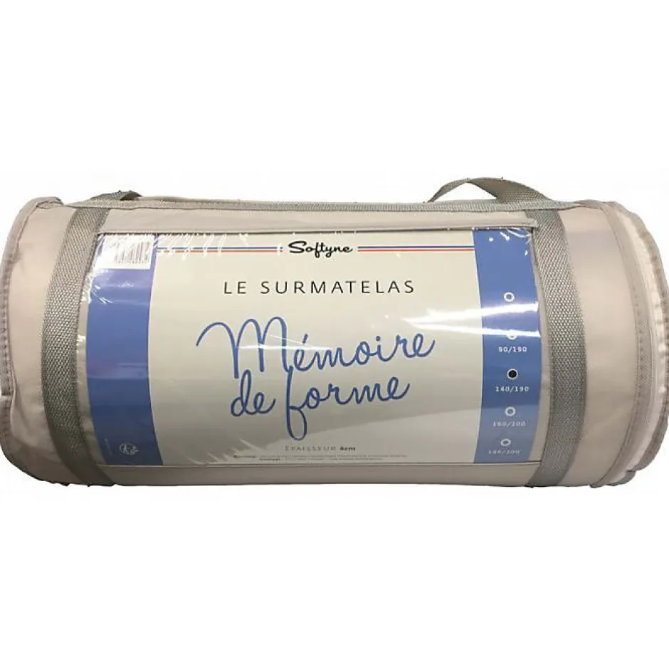 Lestra Surmatelas Softyne à mémoire de forme 80 x 200 cm Clearance