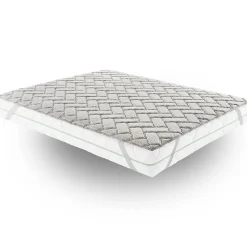Materassiedoghe Sur-matelas 160x200 - Mousse à Mémoire De Forme De 3 Cm - Revêtement Silver Fresh Clearance
