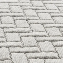 Materassiedoghe Sur-matelas 160x190 - Mousse à Mémoire De Forme De 3 Cm - Revêtement Silver Fresh