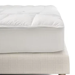 Bleu Calin Surmatelas 140x190 cm SENSATION DUVET Confort Moelleux Enveloppe 100% coton Clearance