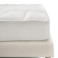 Bleu Calin Surmatelas 90x190 cm SENSATION DUVET Confort Moelleux Enveloppe 100% coton