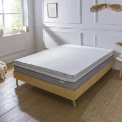 Bleu Calin Surmatelas 180x200cm Mémoire de forme L'ACCUEILLANT