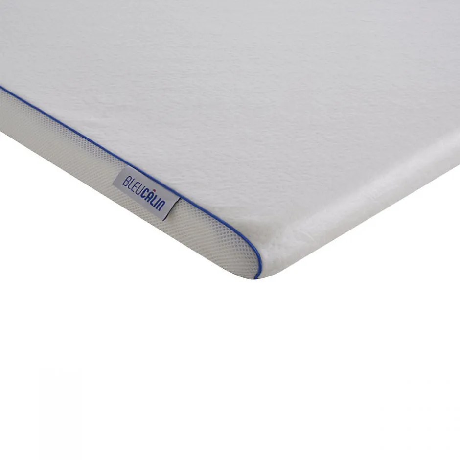 Bleu Calin Surmatelas 160x200cm Mémoire de forme L'ACCUEILLANT