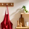 Atmosphera Créateur D'Intérieur Tablier - coton - rouge - 60x80 cm - Atmosphera Sale