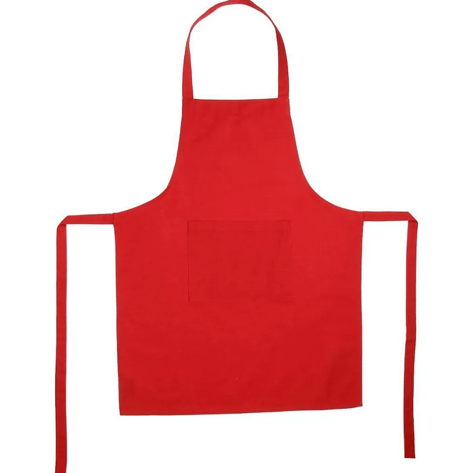 Atmosphera Créateur D'Intérieur Tablier - coton - rouge - 60x80 cm - Atmosphera Sale