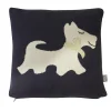 Sevira Kids Taie de coussin en coton bio chien Scotty Best