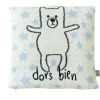 Sevira Kids Taie de coussin en coton bio OURSON