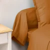 Atmosphera Créateur D'Intérieur Taie de traversin Carina 85x185cm jaune cumin - Atmosphera Clearance