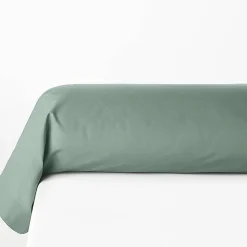 Atmosphera Créateur D'Intérieur Taie de traversin Carina 85x185cm vert céladon - Atmosphera Hot