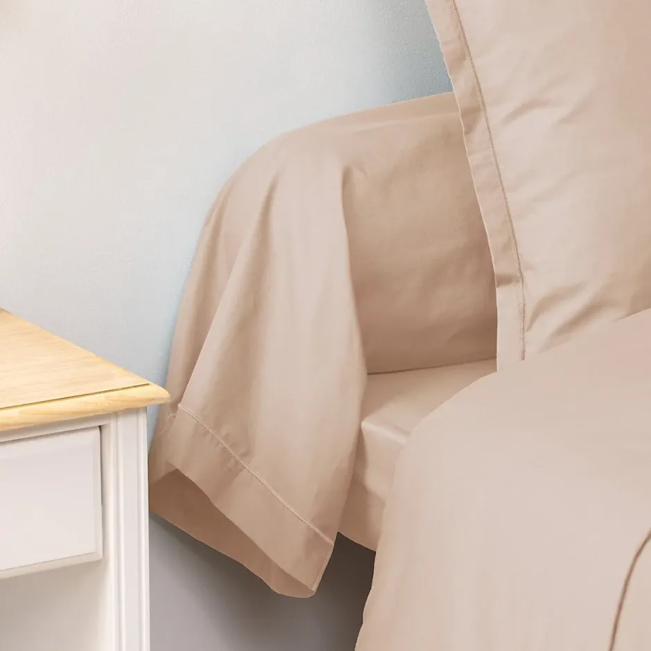 Atmosphera Créateur D'Intérieur Taie de traversin Carina 85x185cm beige lin - Atmosphera Best