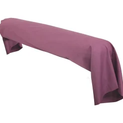 Linnea Taie de traversin uni 230X43 cm coton ALTO Raisin New