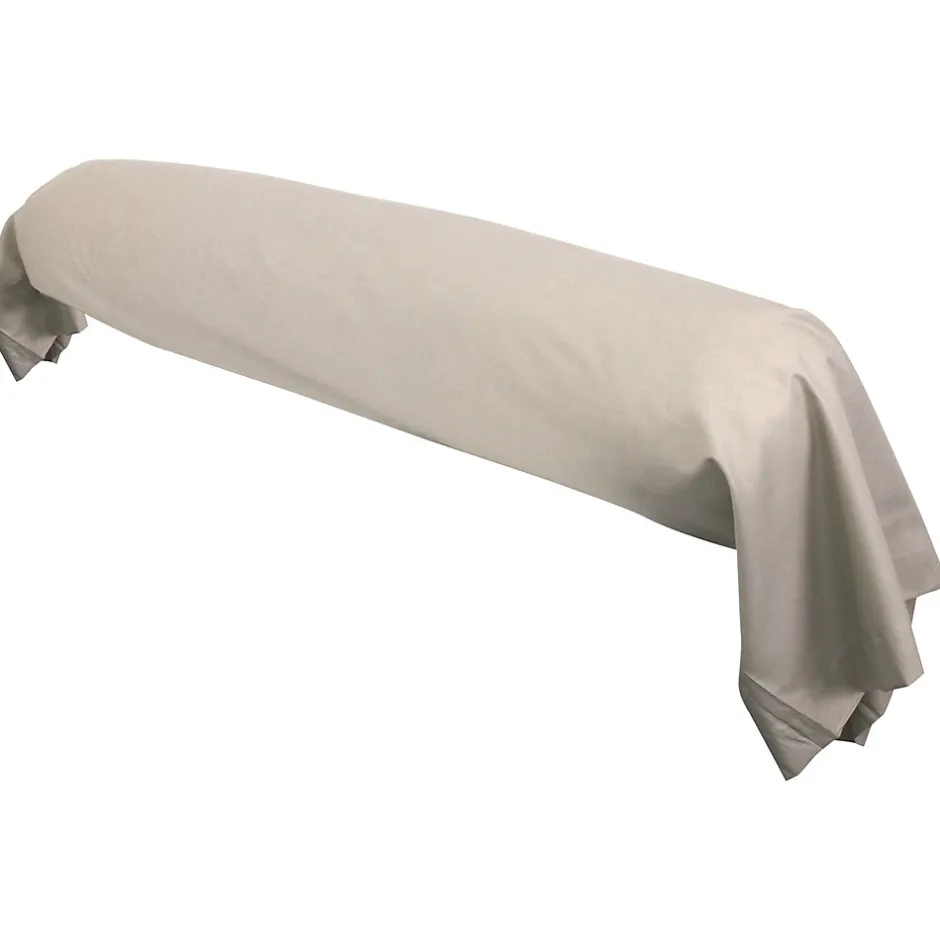 Linnea Taie de traversin uni 185X43 cm coton ALTO Chamois