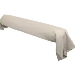 Linnea Taie de traversin uni 230X43 cm coton ALTO Chamois