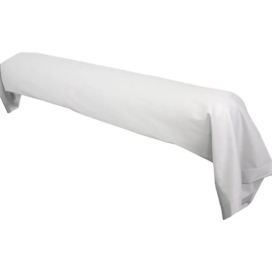 Linnea Taie de traversin uni 230X43 cm coton ALTO Calcium Online