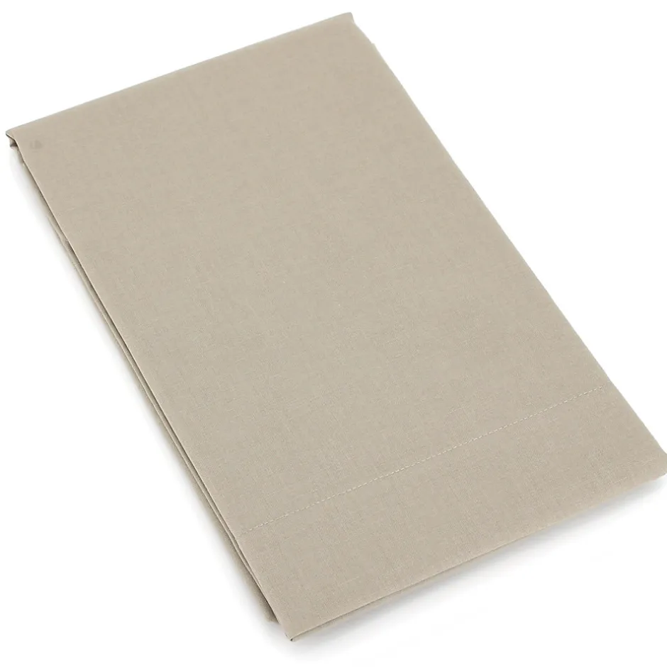 Linnea Taie de traversin uni 140x43 cm coton ALTO Chamois