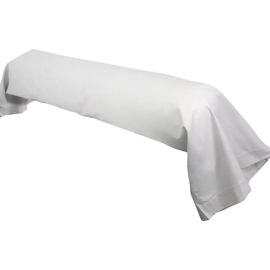 Linnea Taie de traversin uni 140x43 cm coton ALTO Calcium