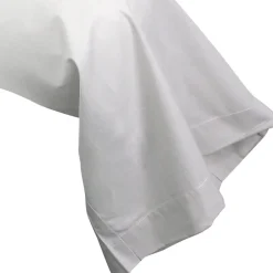 Linnea Taie de traversin uni 140x43 cm coton ALTO Calcium