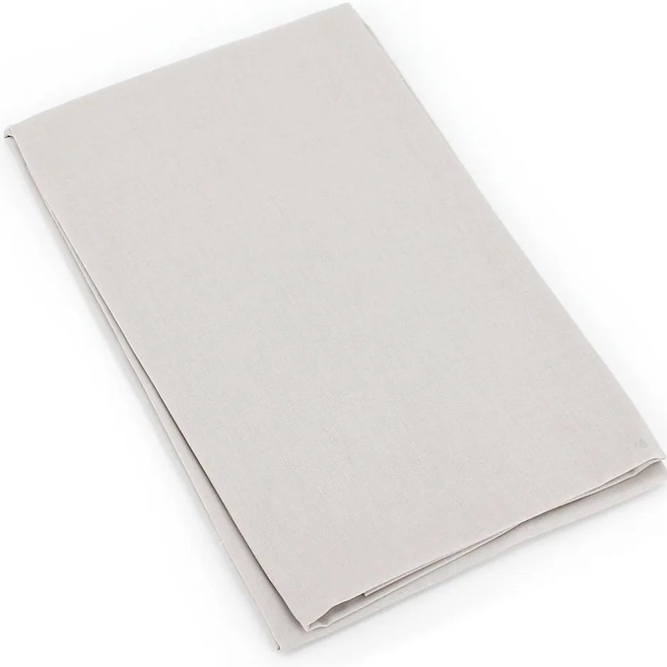 Linnea Taie de traversin uni 140x43 cm coton ALTO Calcium
