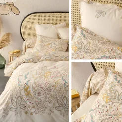 Linnea Taie de traversin 140x43 cm coton OKY écru Naturel Hot