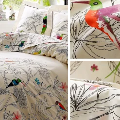 Linnea Taie de traversin 200x43 cm coton AMAZONIA ecru Online