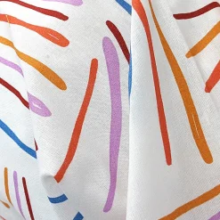 Linnea Taie de traversin 240x43 cm coton PERROQUET multicolore Salsa