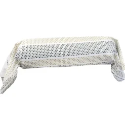 Linnea Taie de traversin 200x43 cm coton NIAGARA vert Kaki