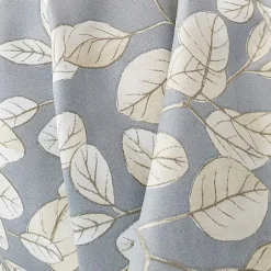 Linnea Taie de traversin 140x43 cm en percale coton LISON gris