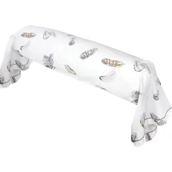 Linnea Taie de traversin 200x43 cm Percale pur coton PLUMES