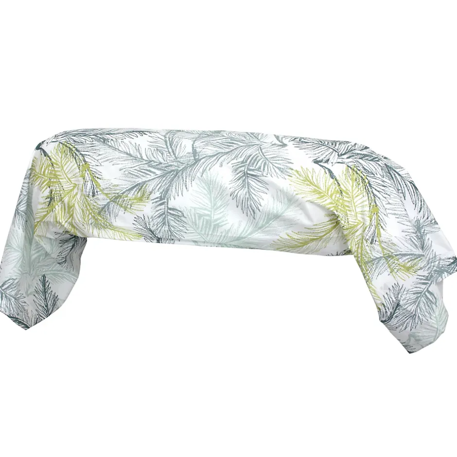 Linnea Taie de traversin 140x43 cm percale coton TRINIDAD mousson Sale