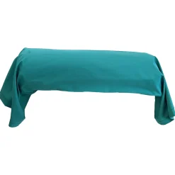 Linnea Taie de traversin 240x43 cm percale de coton GUSTAV vert Emeraude