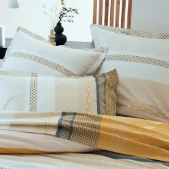 Linnea Taie de traversin 240x43 cm percale coton MARLOW Miel