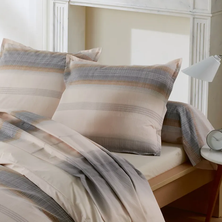 Linnea Taie de traversin 140x43 cm percale coton ESTEBAN Beige Best